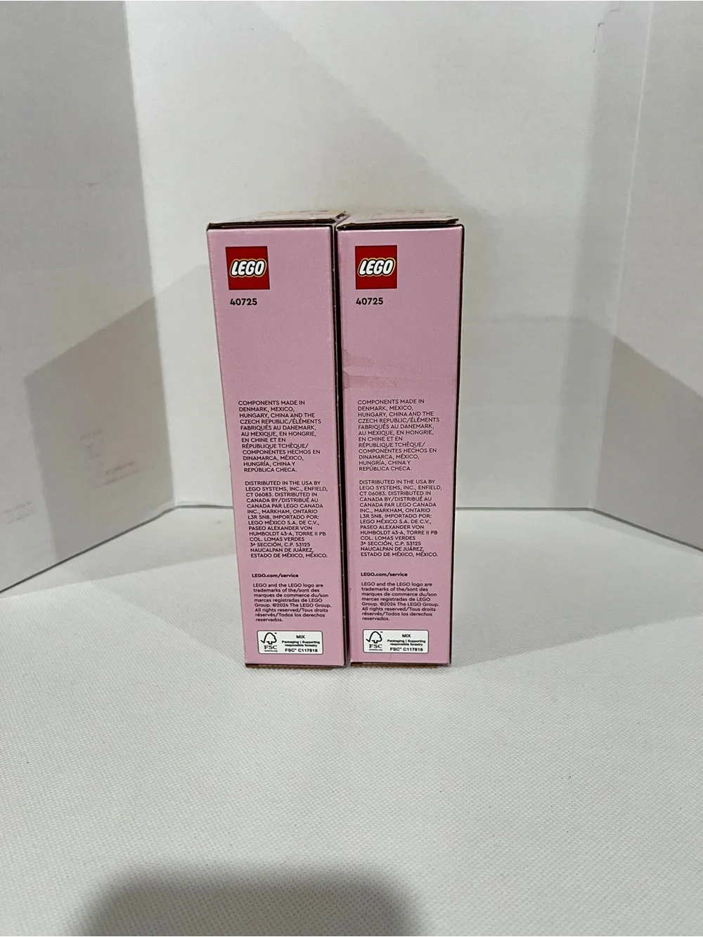 LEGO Lot Of Two Cherry Blossom Building Set Ages 8+ Building  Floral Toy #40725